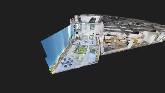 Matterport CCS HQ example showing a three-dimensional property view