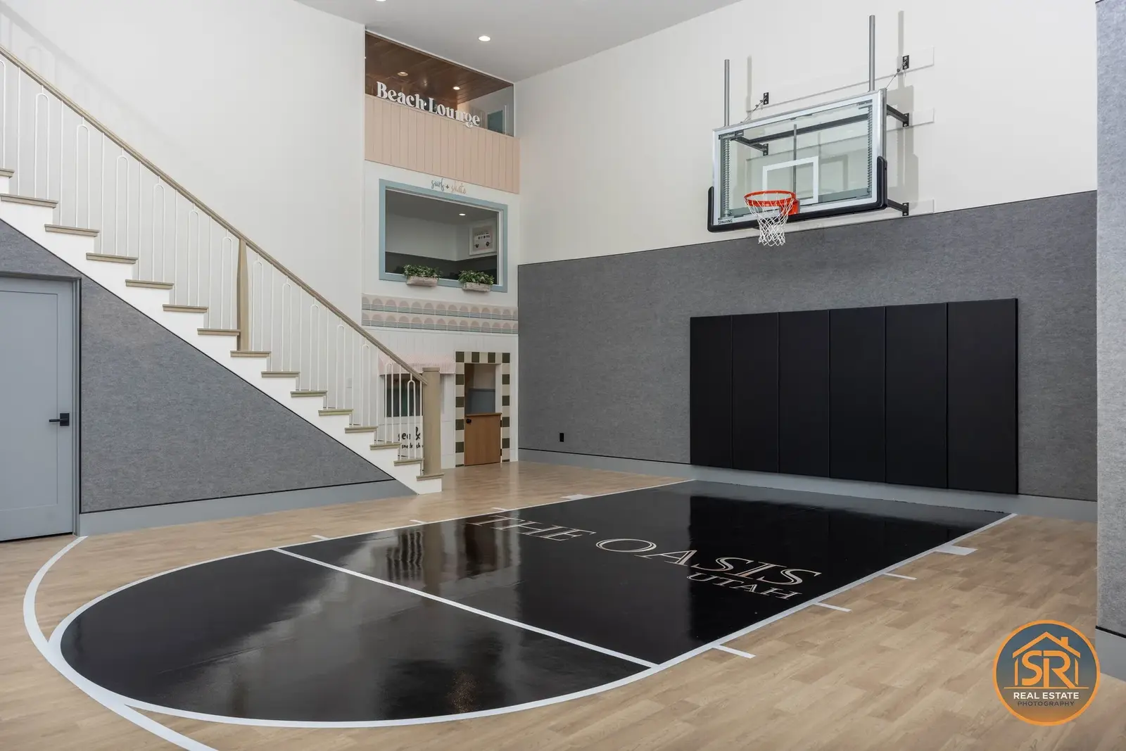 Indoor basketball court — from Sam Reed’s photography portfolio
